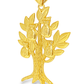 10K Yellow Gold Money Tree Pendant Necklace Set – Symbol of Wealth & Prosperity | Jewelry Palace