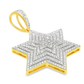 10K Yellow Gold 0.60 ctw Diamond 6 Point Star Pendant | Star of David Faith Symbol | Jewelry Palace
