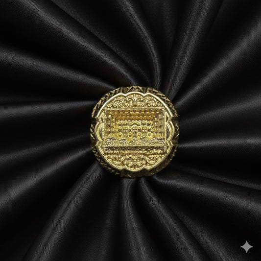 10K Gold Last Supper Ring – Round Apostles Religious Ring for Men