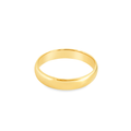 10K Yellow Gold 3MM Plain Band Ring | Jewelry Palace