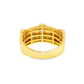 Elegant Men’s 10K Yellow Gold Nail Diamond Ring | 1.20 CTW | Jewelry Palace