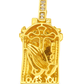 10K Yellow Gold Diamond Jesus Pendant 1.35 ctw | Iced-Out Religious Charm