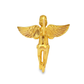 10K Yellow Gold 1.17 ctw Diamond Elegant Angel Pendant | Guardian Spirit & Faith Jewelry | Jewelry Palace