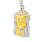 10K Yellow Gold 0.75 ctw Diamond Jesus Head Pendant | Faith & Luxury Statement Piece | Jewelry Palace