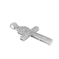 10K White Gold 1.00 ctw Diamond Ankh Cross Pendant | Eternal Life & Faith Symbol | Jewelry Palace