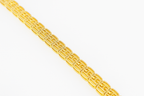 10K Yellow Gold Diamond Baguette Bracelet 3.59 CTW | Jewelry Palace