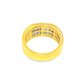 10K Yellow Gold Diamond Baguette Band 1.12 CTW | Men’s Statement Ring | Jewelry Palace
