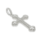 10K White Gold Diamond Cross Pendant 2.53 ctw