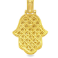 Elegant Gold Hamsa Pendant 2.75 ctw Diamond 10K Yellow Gold | Spiritual Protection & Luxury | Jewelry Palace