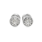 10K White Gold Round Brilliant Diamond Stud Earrings | 0.30 CTW | Jewelry Palace