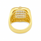 14K Yellow Gold Diamond Baguette Ring 2.00 ctw – Luxurious Men’s Statement Ring | Jewelry Palace Lithonia, GA