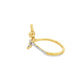 Diamond Double Butterfly Ring 0.28 CTW | 10K Yellow Gold Nature-Inspired Design