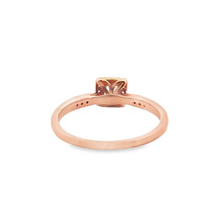Diamond Engagement Ring 0.20 ctw 10K Rose Gold