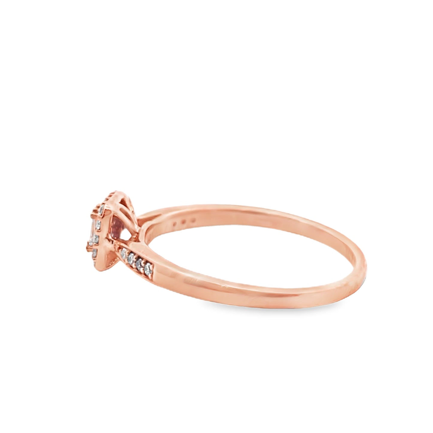 Diamond Engagement Ring 0.20 ctw 10K Rose Gold