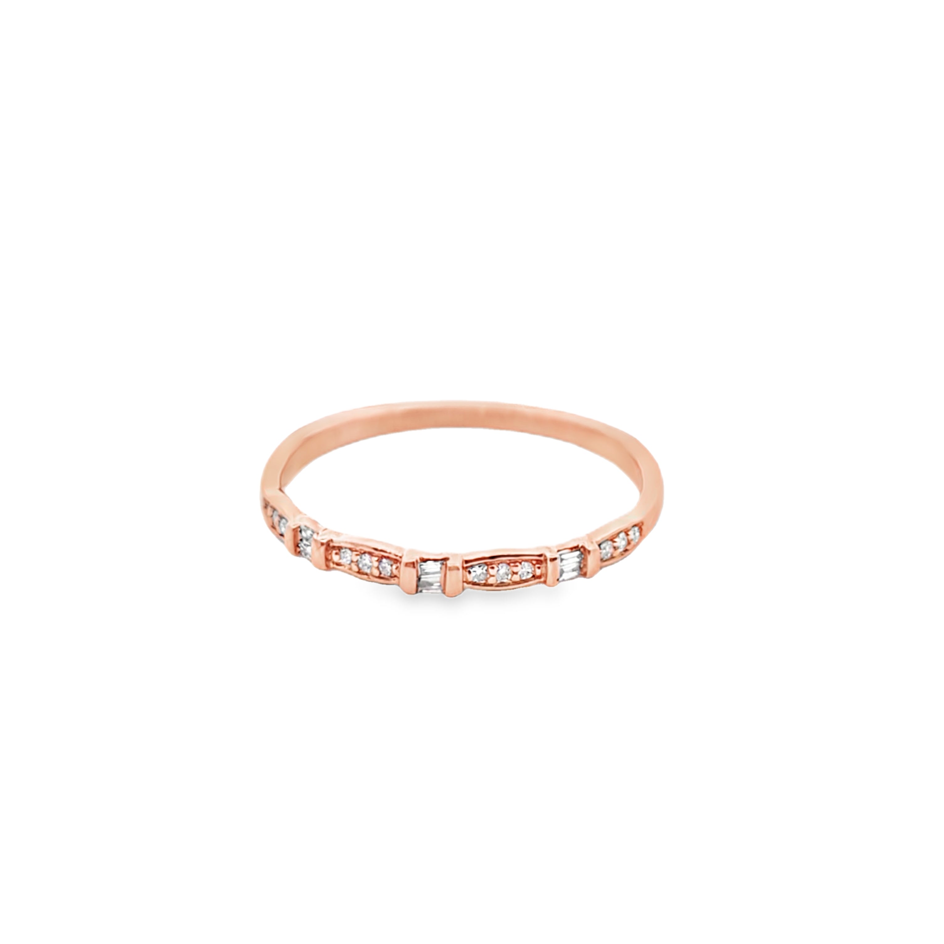 Stackable Diamond Band 0.20 ctw 10K Yellow Gold