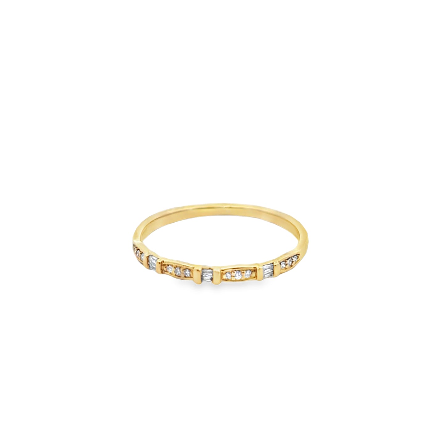 Stackable Diamond Band 0.20 ctw 10K Yellow Gold