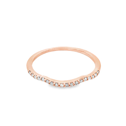 Diamond Square Ring Baguette & Round Stones 0.25 ctw 10K Yellow Gold