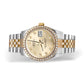 31MM Two-Tone Rolex Datejust with 2 CTW Diamond Bezel