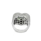 Heart Ring 4.72 ctw Diamond 10K White Gold