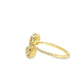 "S" Initial Ring 0.36 ctw Diamond 10K Yellow Gold