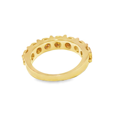 Eternity Ring Diamond 0.66 ctw 10K Yellow Gold