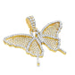 10K Yellow Gold 1.46 ctw Diamond Swallowtail Butterfly Pendant | Nature-Inspired Luxury | Jewelry Palace