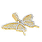 10K Yellow Gold 1.46 ctw Diamond Swallowtail Butterfly Pendant | Nature-Inspired Luxury | Jewelry Palace