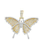 10K Yellow Gold 1.46 ctw Diamond Swallowtail Butterfly Pendant | Nature-Inspired Luxury | Jewelry Palace
