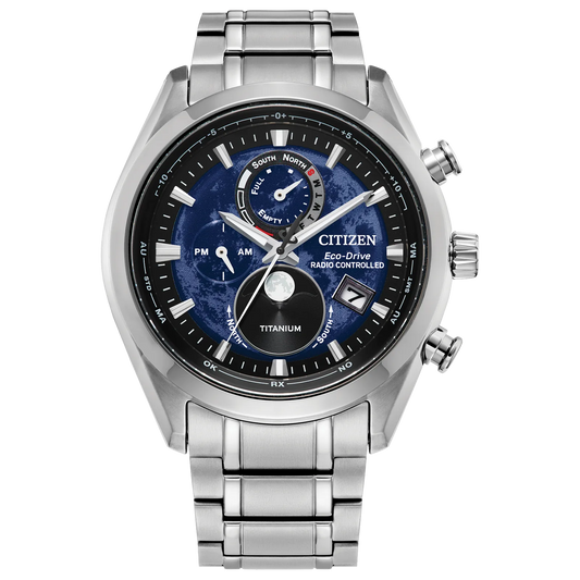 Citizen Watch : Tsuki-yomi A-T Atomic Timekeeping / Super Titanium™
