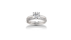 14K Gold 1 CTW Lab Grown Diamond Solitaire Ring | Emerald, Radiant, Oval, Pear, Round & Marquise
