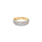 Diamond Wedding Set Ring 1.32 ctw 10K Yellow Gold