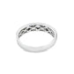 Diamond Wedding Set Ring 0.97 ctw 14K White Gold