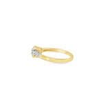 Diamond Square Ring 0.23 ctw 10K Yellow Gold