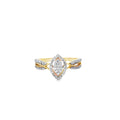 Diamond Marquise Shape Ring 0.28 ctw 10K Yellow Gold