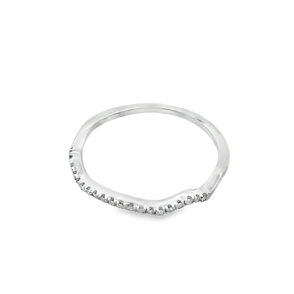 Diamond Pear Shaped Ring 0.73 ctw 10K White Gold