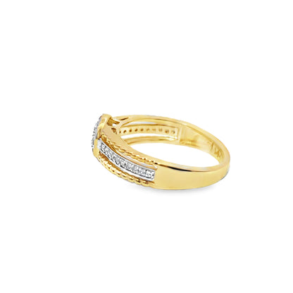 Diamond Engagement Ring 0.42 ctw 10K Yellow Gold