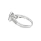 Diamond Oval Shaped Ring 0.60 ctw 14K White Gold