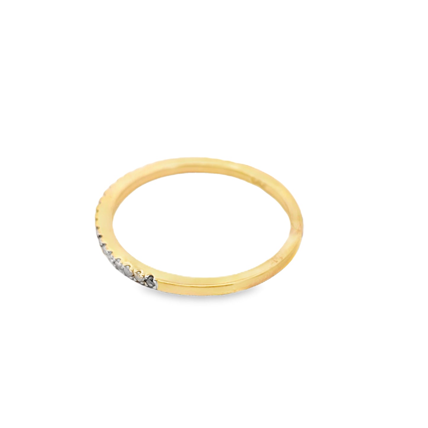 Diamond Cushion Shape Engagement Ring 0.73 ctw 10K Yellow Gold