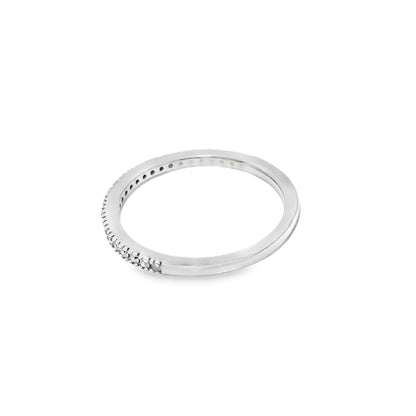 Diamond Pear Shaped Ring 0.57 ctw 14K White Gold