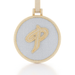 10K Gold Custom Initial Pendant – Natural Diamonds 6.5 CTW (Any Letter) | Jewelry Palace