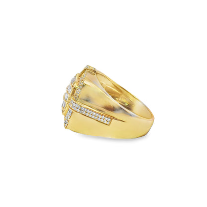 Baguette Ring 2.00 ctw Diamond 14K Yellow Gold