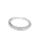 Engagement Ring with Band 4.0 ctw Diamond 14K White Gold