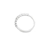 14K White Gold Round Brilliant Diamond Band 0.50 ctw [Lab-Grown Diamond]