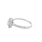 14K White Gold Marquise Diamond Engagement Ring 0.70 ctw [Lab-Grown Diamond]