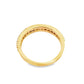 10K Yellow Gold Baguette Diamond Band 0.75 ctw