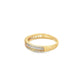 10K Yellow Gold Baguette Diamond Band 0.75 ctw