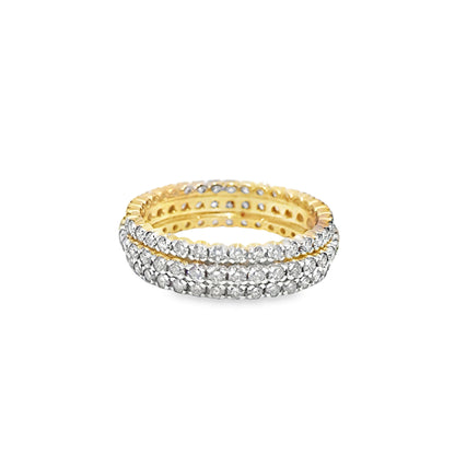 Round Band 2.75 ctw Diamond 10K Yellow Gold