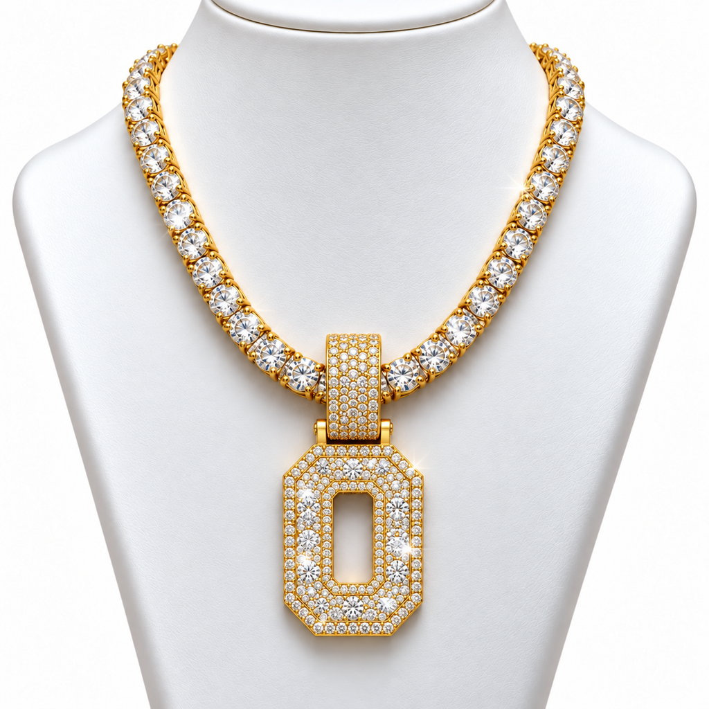 VVS 5mm Tennis Chain with any Number 0-9