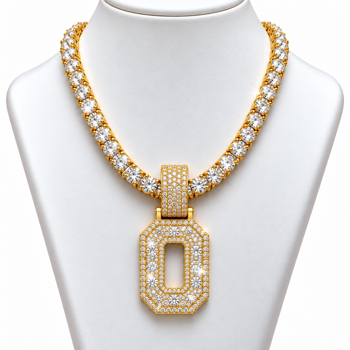 VVS 5mm Tennis Chain with any Number 0-9