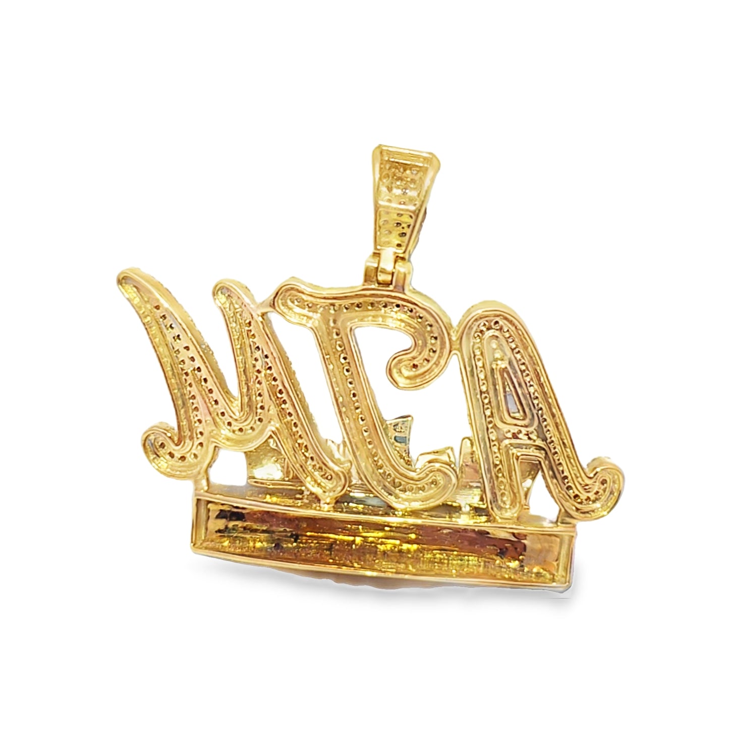 10K Gold Pendant with Diamonds 1.40ctw